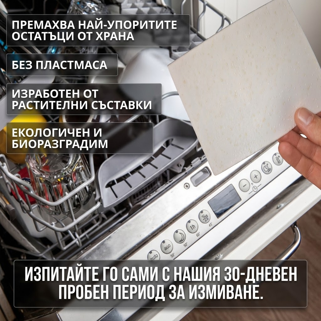 BlueMission Еко Кърпички с ЕНЗИМИ за Съдомиялна − 30%