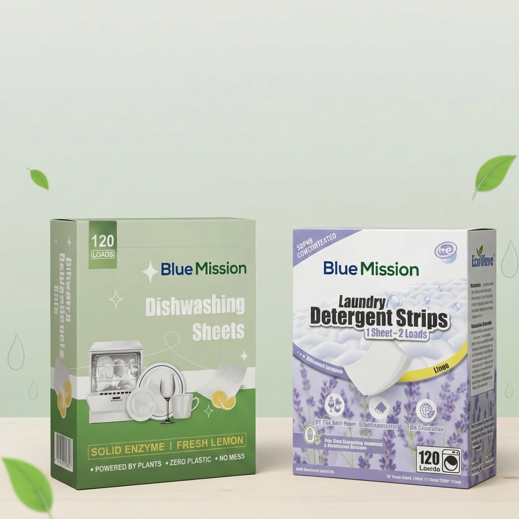 BlueMission Duo Pack – Пране и Съдове без Пластмаса 🌿