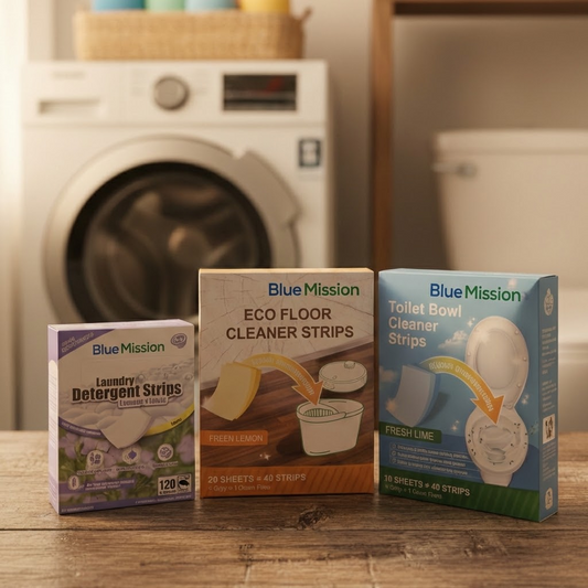 BlueMission Clean Home Pack – Пране, Под и Баня без Химия 🌿