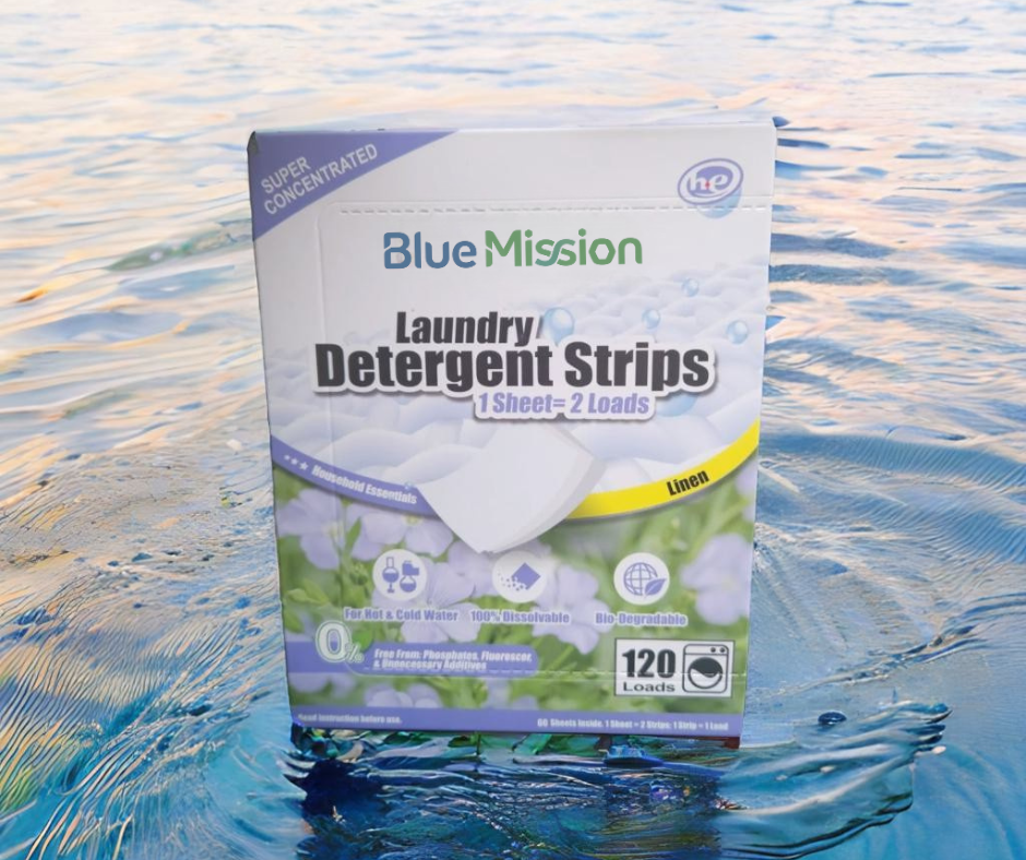 BlueMission перилни кърпички без аромат