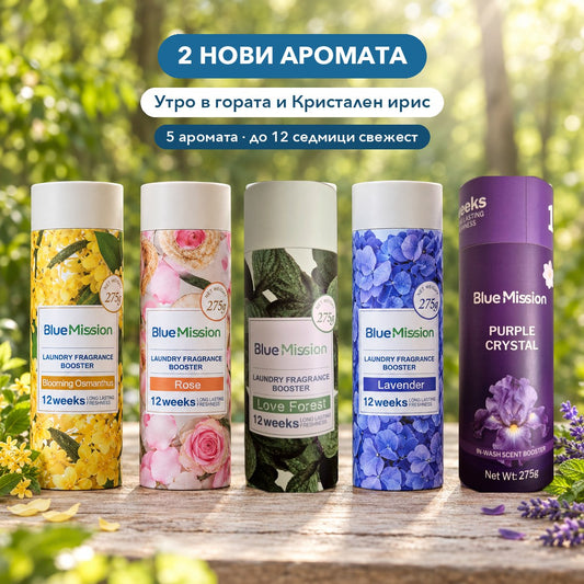 Перли на свежестта – 5 аромата: Сутрешна градина, Розов полъх, Хладен бриз, Утро в гората, Кристален ирис – perli5-gal-01